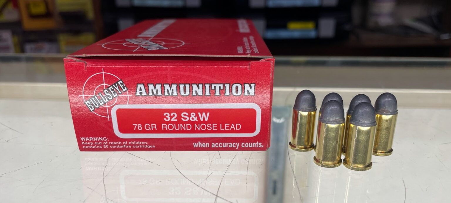 32 S&W - Guns, Ammunition | Bullseye Shooting Supplies