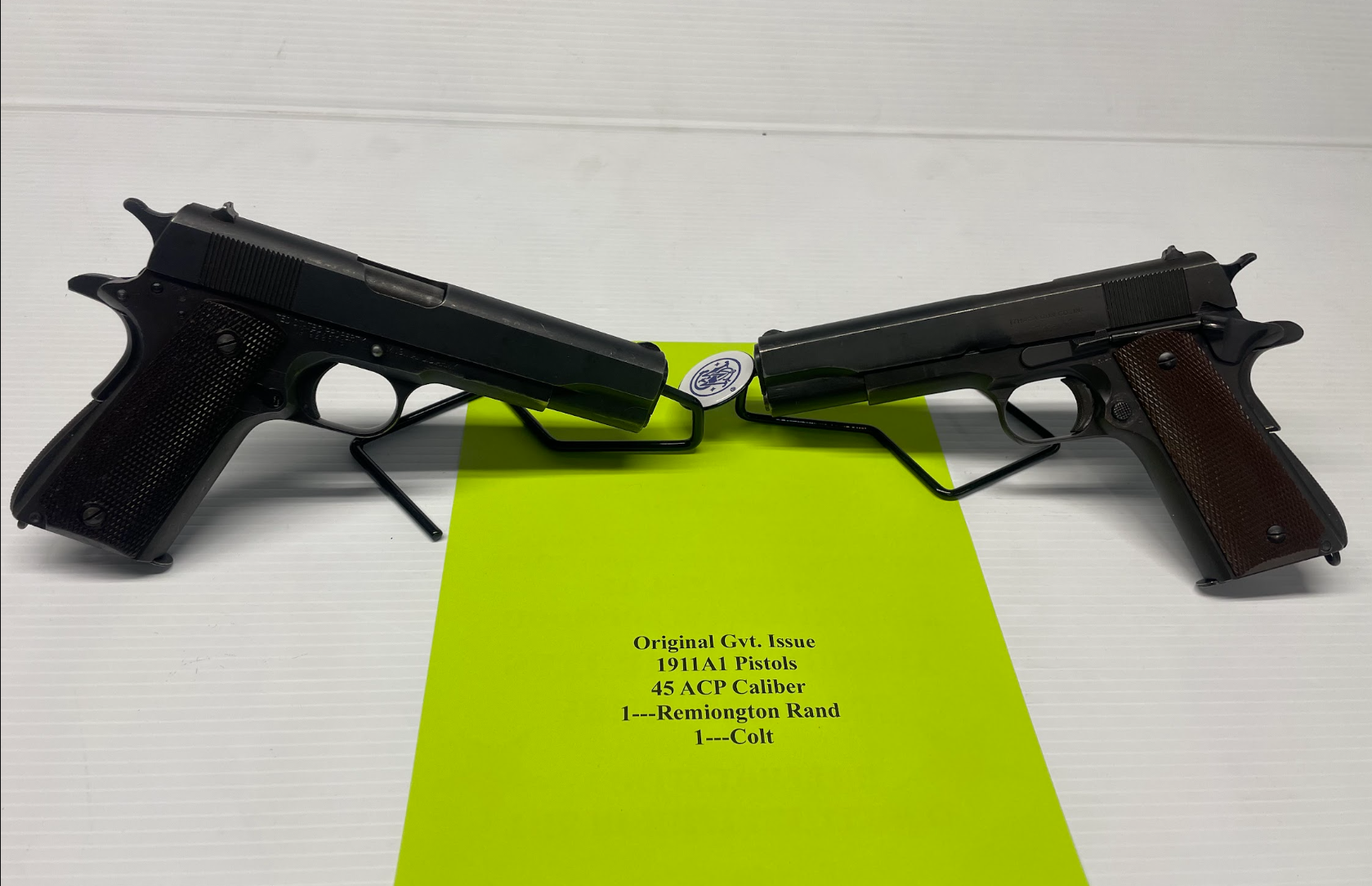 Remington and Colt frame